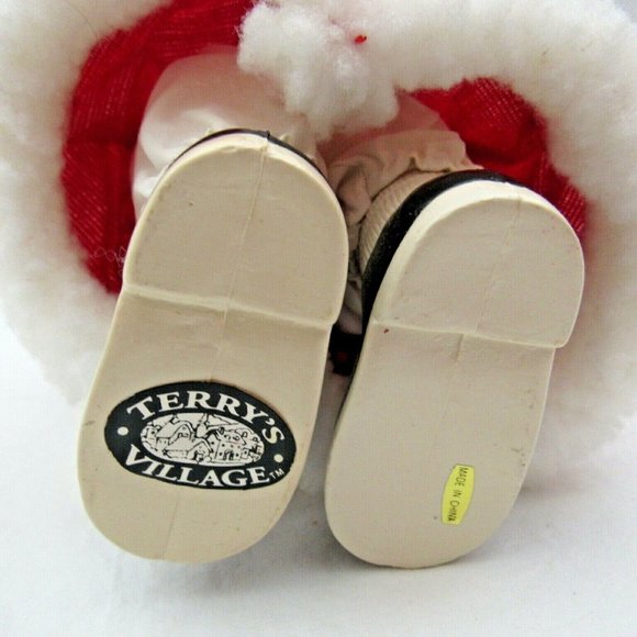 Vintage Terrys Village Christmas Musical Girl Doll Animated Jingle Bells Rare - Picture 7 of 7